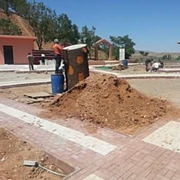 Çorum Sungurlu Arif Baba Türbesi Peyzaj Çalışması